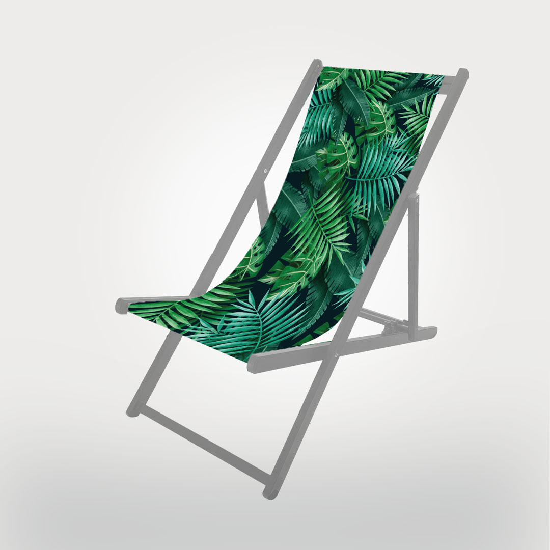 Nachdrucke Liegestuhl Alu ohne Armlehne
